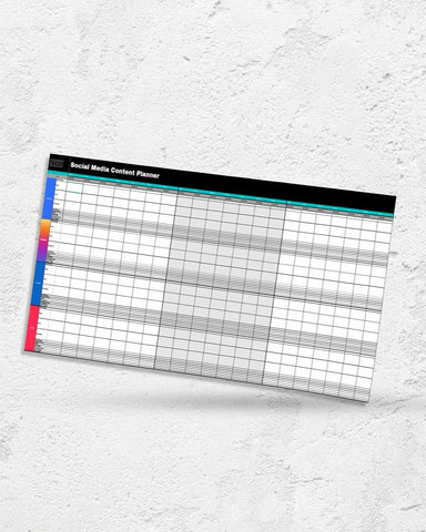 Social Media Content Planner