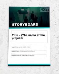 Dynamic Video Storyboard Template